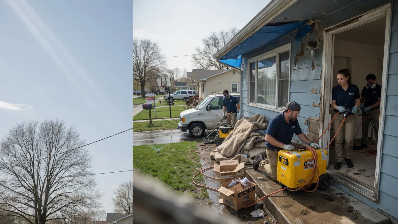 Basement Flood Cleanup in Hinckley, OH near me